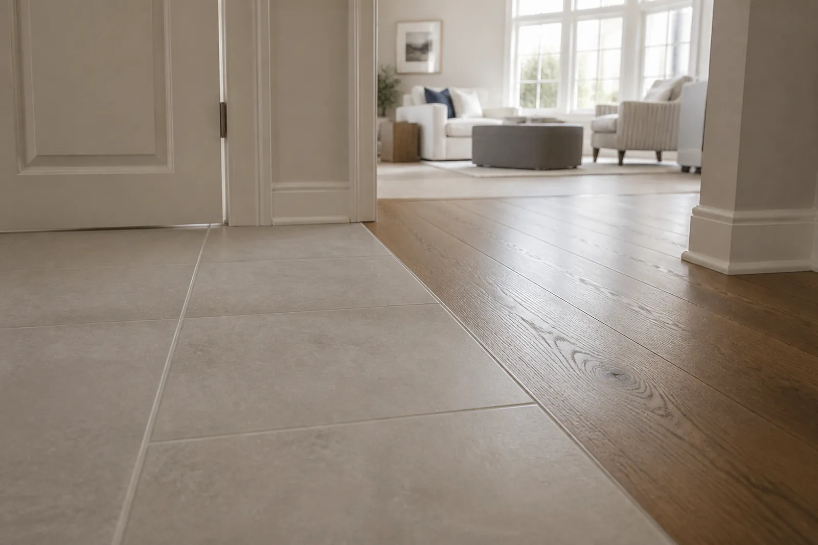 Floor tile installation in West Yarmouth Cape Cod